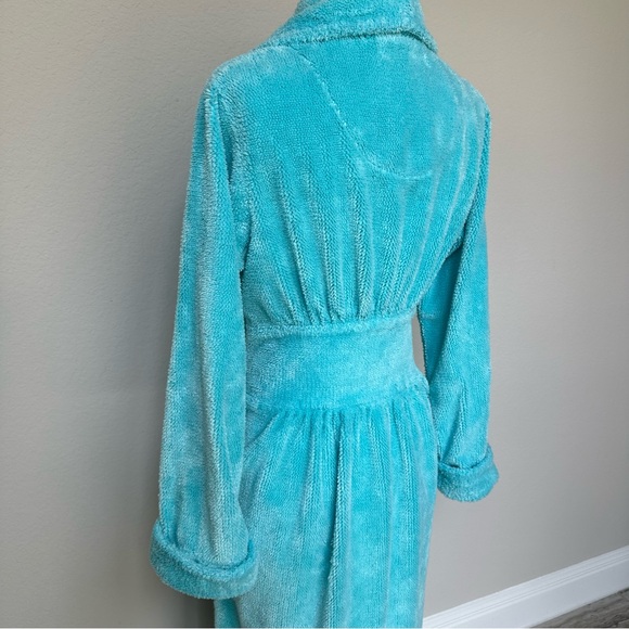 The Vermont Country Store Women’s Chenille Robe S - Picture 7 of 13